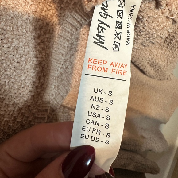 Nasty Gal - Women’s Chenille Good Jumper and Trousers Lounge Set - Size Small - Picture 11 of 11